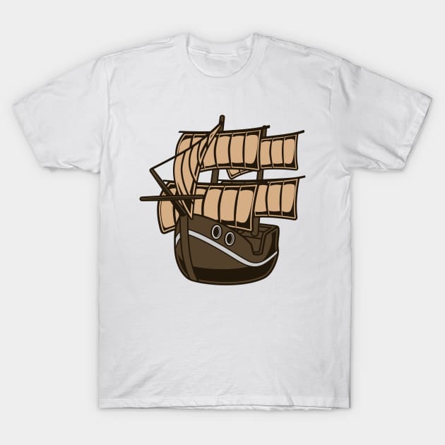 Sailing Ship T-Shirt by ShirtyLife